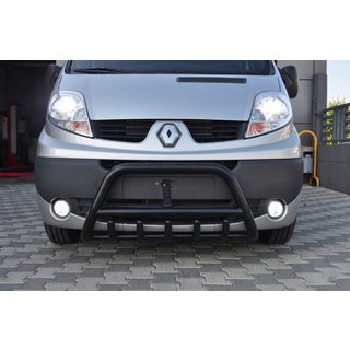Bull Bar WT003 Black (Stainless Steel) Renault Trafic 2001–2015 photo 1