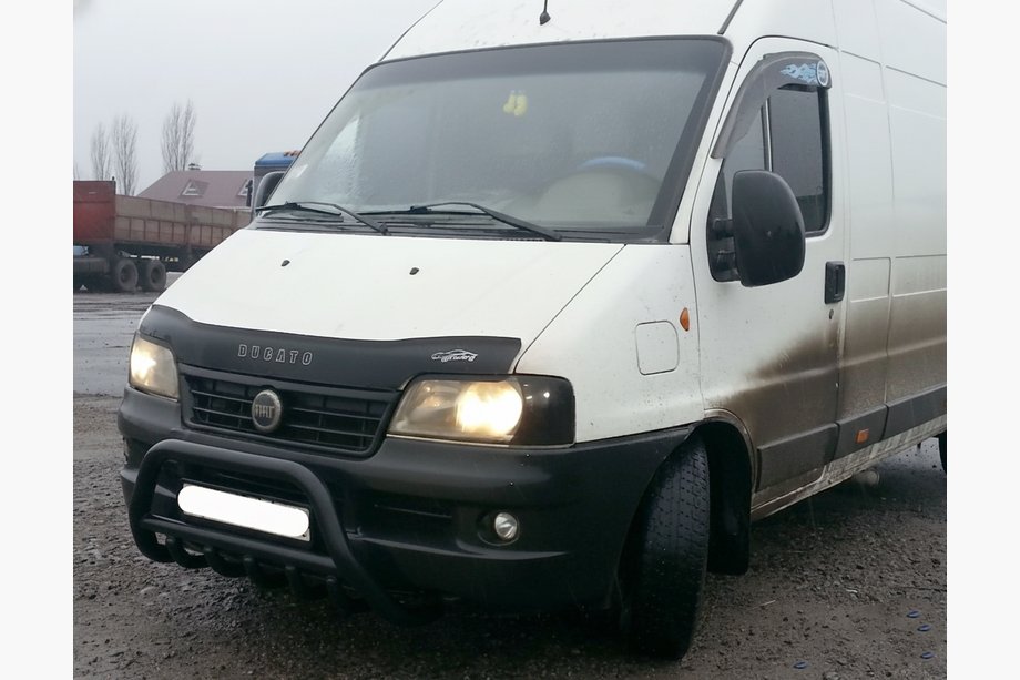 Citroen Jumper 1995-2006 Bull Bar WT003 Black (Stainless Steel) Photo 3