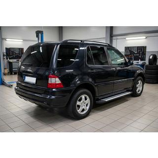 Side Steps Line (2 pcs, Aluminum) Mercedes ML W163 1997-2005 photo 1