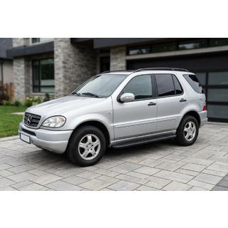 Side Steps Bosphorus Black (2 pcs, Aluminum) Mercedes ML W163 1997-2005 photo 1