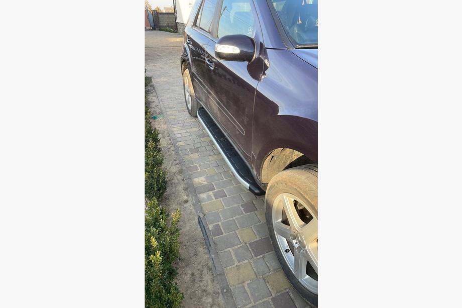 Mercedes ML W164 2005-2011 Side Steps Fullmond (2 pcs, Aluminum) Photo 2