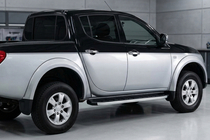Mitsubishi L200 2006-2015 Side Steps Fullmond (2 pcs, Aluminum) photo 1