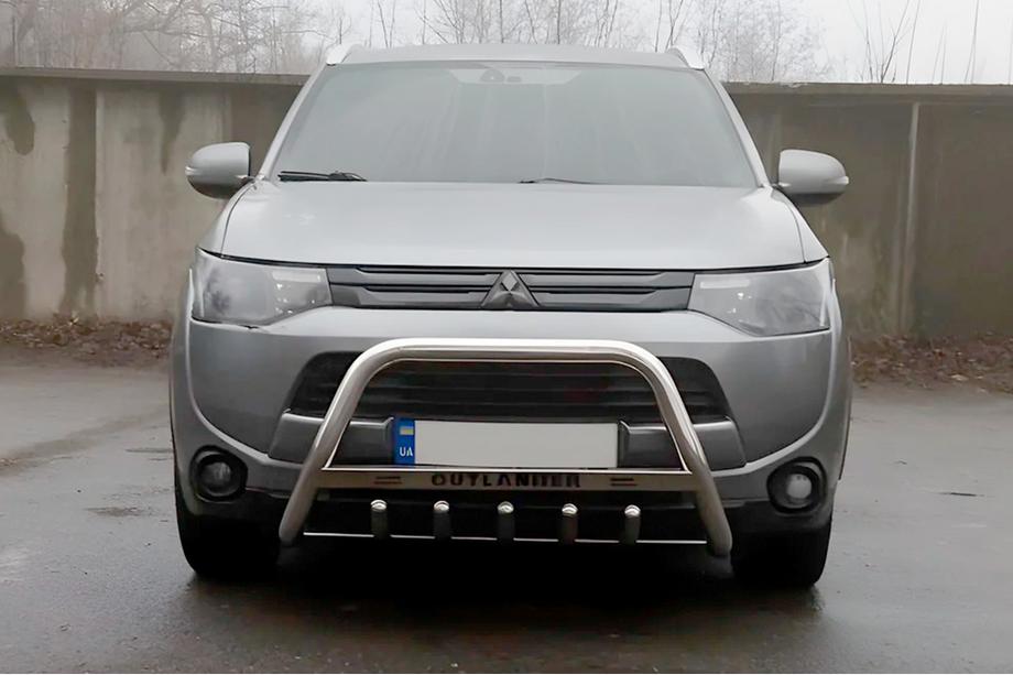 Mitsubishi Outlander 2012-2021 Bull Bar WT004 (Stainless Steel) Photo 3