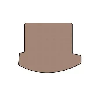 Rubber trunk mat Carsuit (Coupe, beige) Cadillac ELR 2013-2016 photo 1