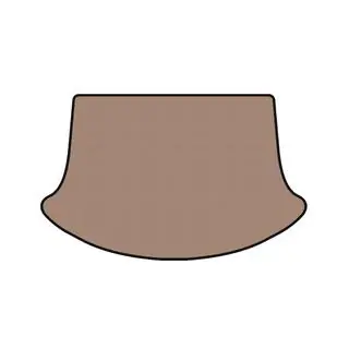 Rubber Trunk Mat Carsuit (Beige)