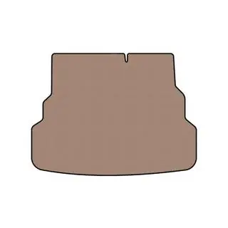 Rubber trunk mat Carsuit V1 (SD, beige) photo 1
