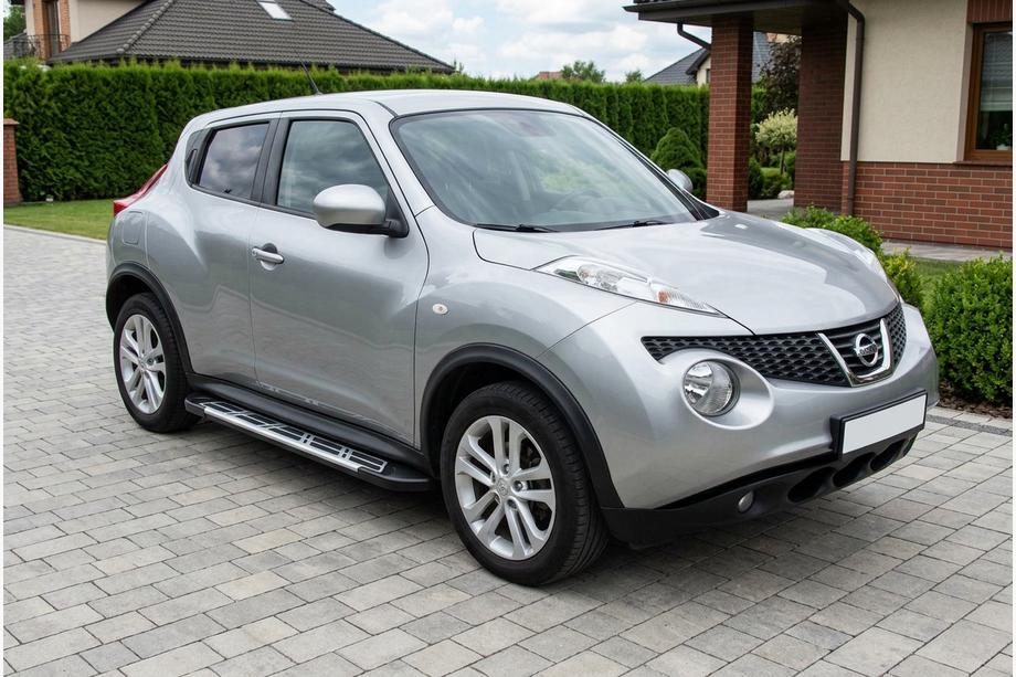 Nissan Juke 2010-2019 Side Steps Sunrise (2 pcs, Aluminum) Image