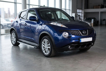 Nissan Juke 2010-2019 Side Steps RedLine V1 (2 pcs, Aluminum) photo 1