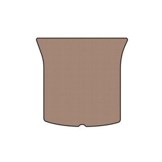 Rubber trunk mat Carsuit (2020-2024, beige) Tesla Model Y 2020- photo 1