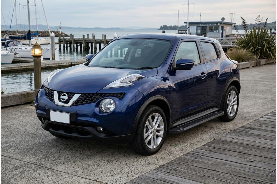 Nissan Juke 2010-2019 Side Steps RedLine Black (2 pcs, Aluminum) Image