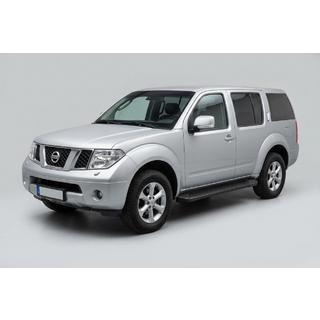 Side Steps Allmond Black (2 pcs, Aluminum) Nissan Pathfinder R51 2005-2014 photo 1