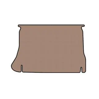 Rubber trunk mat Carsuit (HB, beige) photo 1