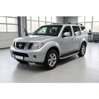 Side Steps Tayga Grey (2 pcs, Aluminum) Nissan Pathfinder R51 2005-2014 photo 1