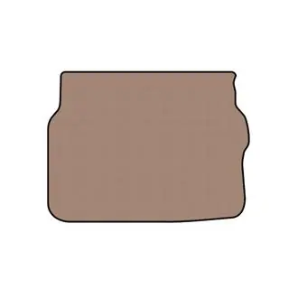 Rubber trunk mat Carsuit (hatchback, 5-door, beige) photo 1