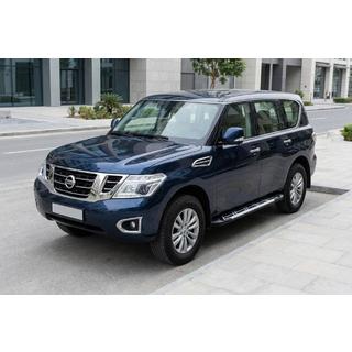 Side Steps Sunrise (2 pcs, Aluminum) Nissan Patrol Y62 2010-2024 photo 1