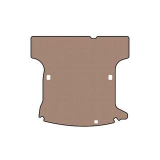Rubber trunk mat Carsuit (2005-2009, SW, 5-seater, beige) Renault Logan I 2005-2008 photo 1