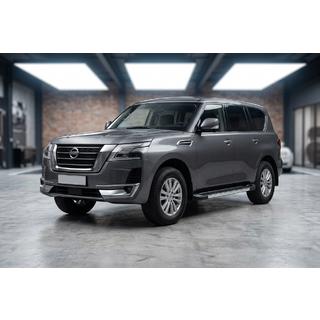 Side Steps RedLine V1 (2 pcs, Aluminum) Nissan Patrol Y62 2010-2024 photo 1