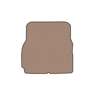 Rubber trunk mat Carsuit (7-seater, USA, beige) Tesla Model X 2015- photo 1