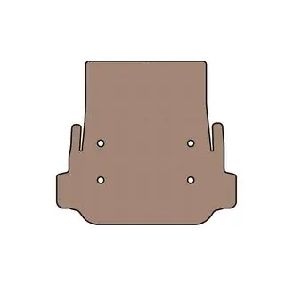 Rubber trunk mat Carsuit V-2 (SD, beige) photo 1