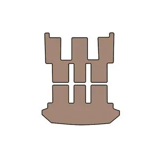 Rubber Trunk Mat Carsuit V2 (Beige) photo 1