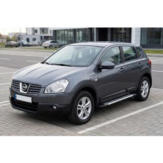 Side Steps Line (2 pcs, Aluminum) Nissan Qashqai 2007-2010 photo 1