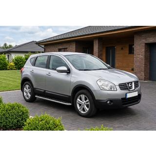 Side Steps Maydos V1 (2 pcs, Aluminum & Stainless Steel) Nissan Qashqai 2007-2010 photo 1