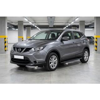 Side Steps Bosphorus Black (2 pcs, Aluminum) Nissan Qashqai 2014-2021 photo 1