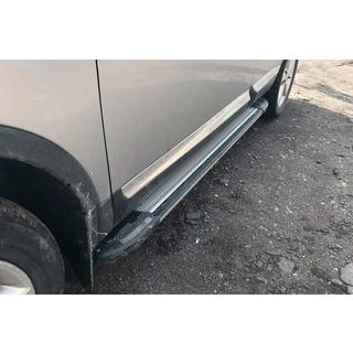 Side Steps Rainbow (2 pcs, Aluminum) Nissan Qashqai 2014-2021 photo 3