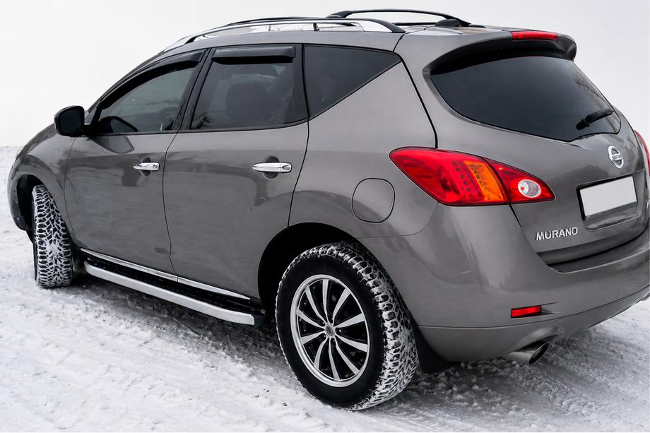 Nissan Murano 2008-2014 Side Steps Fullmond (2 pcs, aluminum) Image
