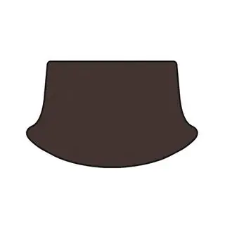 Rubber Trunk Mat Carsuit (Brown)