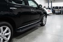Nissan Murano 2008-2014 Side Steps Allmond Black (2 pcs, Aluminum) photo 1