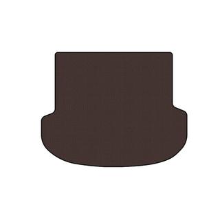 Rubber trunk mat Carsuit (2020-2023, brown) Hyundai Santa Fe 4 2018-2023 photo 1