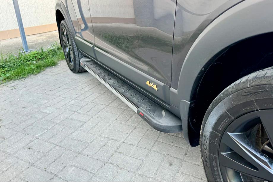 Opel Antara 2006-2017 Side Steps RedLine V1 (2 pcs, Aluminum) 2007-2015 Photo 4