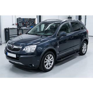 Side Steps RedLine Black (2 pcs, Aluminum) Opel Antara 2006-2017 photo 1