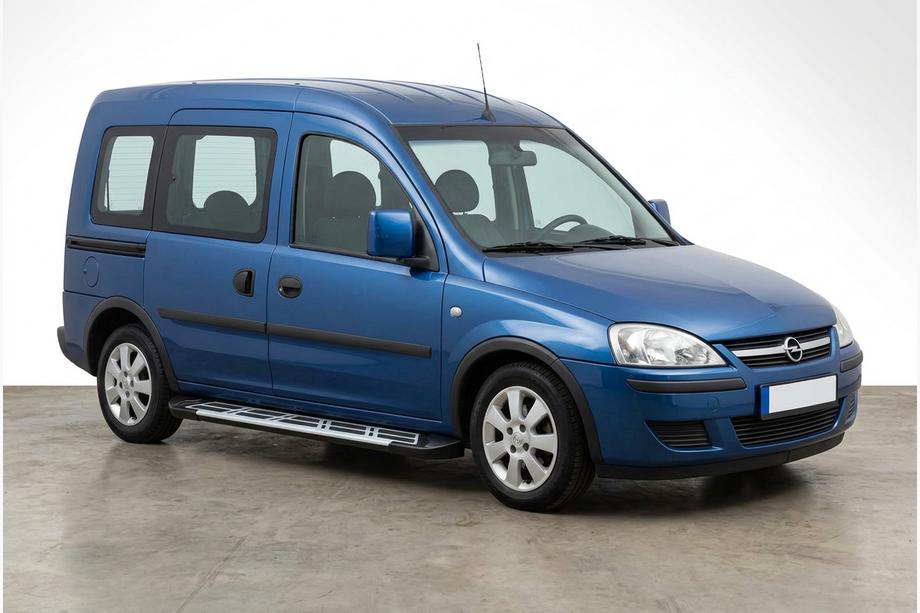 Opel Combo 2002–2012 Side Steps Sunrise (2 pcs, Aluminum) Image