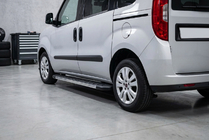Opel Combo 2012-2018 Side Steps Duru (2 pcs, Aluminum) photo 1