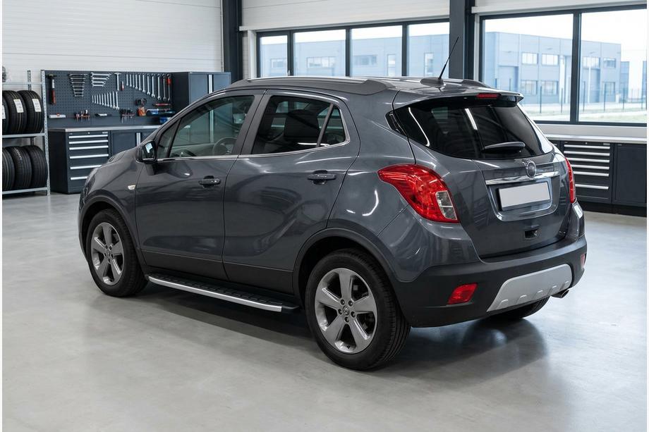 Opel Mokka 2012-2021 Side Steps Fullmond (2 pcs, Aluminum) Image