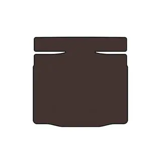 Rubber trunk mat Carsuit V-2 (LB, brown) photo 1