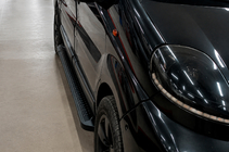 Opel Vivaro 2001–2015 Side Steps Allmond Black (2 pcs, Aluminum) photo 2