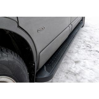 Side Steps Allmond Black (2 pcs, Aluminum) Opel Vivaro 2001–2015 photo 1