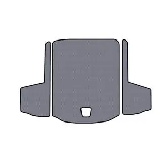Rubber trunk mat Carsuit (SD, gray) photo 1
