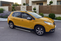 Peugeot 2008 2013-2019 Side Steps Duru (2 pcs, Aluminum) photo 1