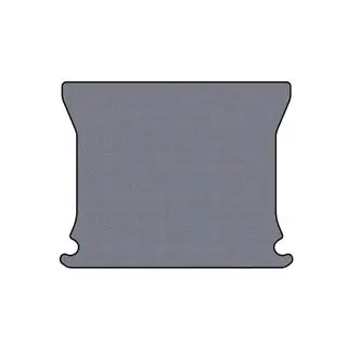 Rubber trunk mat Carsuit (2009-2012, gray) photo 1