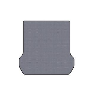Rubber trunk mat Carsuit (to 2nd row, 2003-2005, 7-seater, gray) Opel Zafira A 1998-2005 photo 1