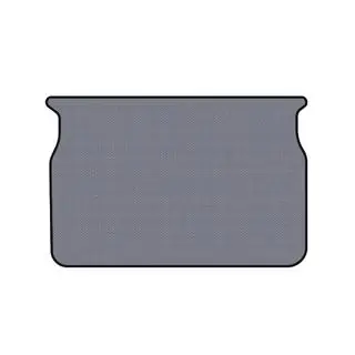 Rubber trunk mat Carsuit (HB, 5-door, gray) photo 1
