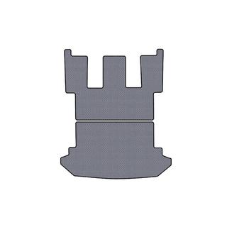 Rubber Trunk Mat Carsuit (Gray) Peugeot 807 2002-2014 photo 1