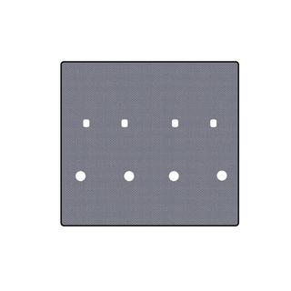Rubber trunk mat Carsuit (Long wheelbase, gray) Peugeot Partner/Rifter 2019- photo 1