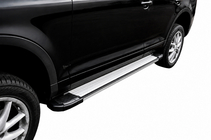 Porsche Cayenne 2003–2010 Side Steps Rainbow (2 pcs, Aluminum) photo 1