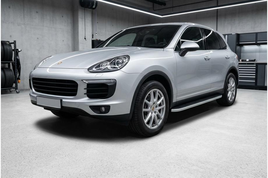Porsche Cayenne 2010-2017 Side Steps Tayga (2 pcs, Aluminum) Image