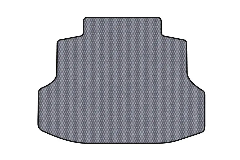 Honda Civic Sedan VII 2001-2006 Rubber trunk mat Carsuit (SD, gray) Image